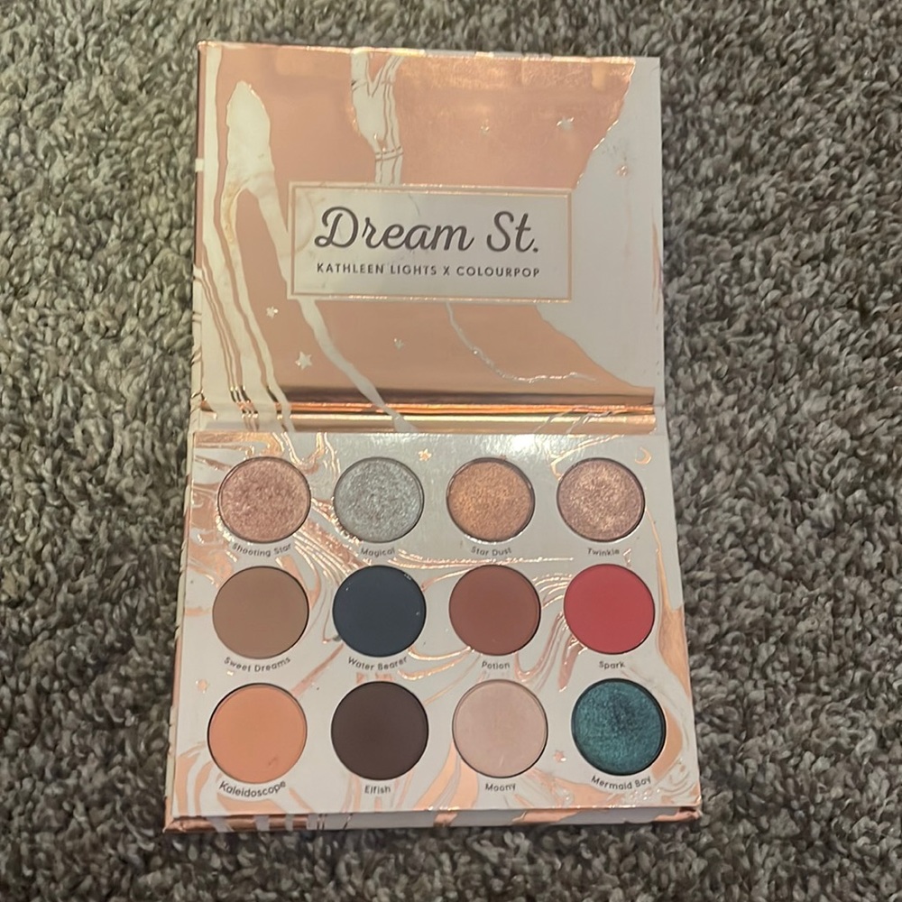 Kathleen Lights X Colourpop Dream St. Palette